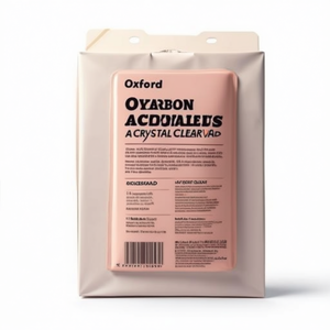 Oxford <b>Document</b> Sleeves <b>A4</b> Crystal Clear 100 Pack File <b>Folder</b> Accessories - Product Image 2