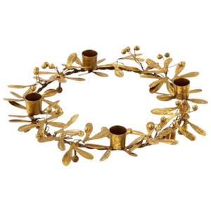 Porte-lampe T en métal et bois Mélange festif de design moderne et de charme rustique Décoration de Noël parfaite pour la maison et le bureau - Product Image 6