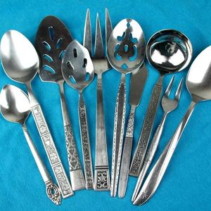 Ensemble de couverts élégant en acier miroir avec poignées sculptées à la main en résine, bois, os et vadrouille Artisanat de qualité supérieure pour les maisons - Product Image 4