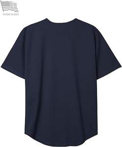 Maillots de baseball pour hommes, chemise à boutons, style hipster, hip hop, t-shirts, maillots de baseball pour hommes, sublimation par transfert thermique, maillots de baseball bon marché - Product Image 2