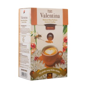 กาแฟสำเร็จรูป4IN1ผสมเกสรดอกไม้ธรรมชาติ10แท่ง X 16ก. สูตรใหม่มีประโยชน์มากมายต่อสุขภาพกาแฟจากเครื่องดื่มเวียดนาม - Product Image 3