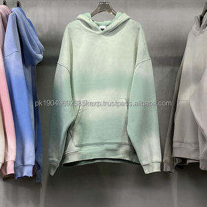 Conjunto de Sudadera y Pantalones Deportivos Unisex de Felpa Francesa Vintage, Lavado Ácido, Estilo Urbano Personalizado - Product Image 6