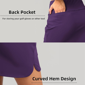 Short de golf respirant pour femme avec tissu extensible imprimé personnalisation OEM pour les cadeaux et promotions de marque d'équipe - Product Image 6