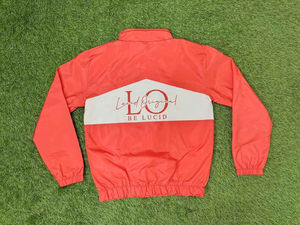 Ensemble de survêtement coupe-vent personnalisé 100% polyester de haute qualité pour hommes en nylon respirant coupe décontractée été court design tricoté - Product Image 6