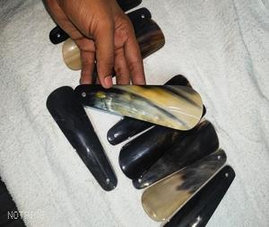 ฮอร์นรองเท้าควายทำด้วยมือมีสไตล์งานหัตถกรรมธรรมชาติจากอินเดีย - Product Image 6