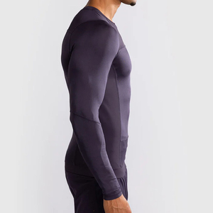 Camiseta Deportiva de Manga Corta de Secado Rápido, Compresión, Transpirable, Ajuste Holgado, 100% Algodón, Cuello Redondo, Spandex/Poliéster - Product Image 2