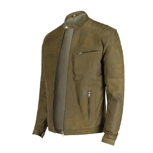 Chaqueta de Cuero para Hombre, Modelo 2026, la Más Popular, de Alta Calidad, Hecha en Pakistán, de Piel de Oveja, Estilo Motero - Product Image 2
