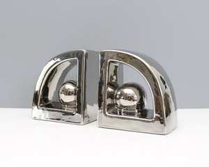 Sujetalibros de metal con estilo con detalles tallados diseñados para banquetes, celebraciones navideñas y casas rústicas - Product Image 5