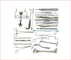 Edgeco International EI-110 Conjunto de Instrumentos Quirúrgicos para Conductos Biliares Comunes, de Acero, con Certificación CE - Product Image 1