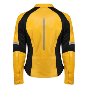 Blouson de moto en cuir véritable imprimé pour femme, coupe-vent, qualité supérieure, sur mesure, élégant, hiver, 100% cuir véritable - Product Image 3
