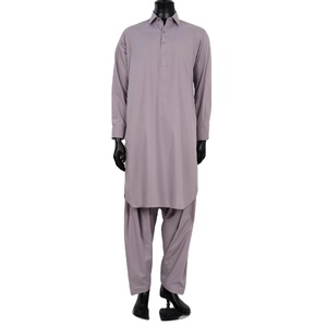Shalwar Kameez de Viscosa para Hombre, Liso, Tradicional Pakistaní, Transpirable, para Fiestas, Venta al Por Mayor, OEM - Product Image 3