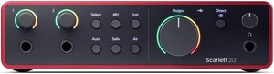 ใหม่ Focusrite Scarlett อินเทอร์เฟซสัญญาณเสียงแบบ USB 4th ในสตูดิโอ2i2ชุดที่สมบูรณ์ - Product Image 3