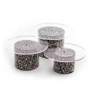 Présentoir de gâteau en nacre de qualité supérieure pour Ramadan Porte-dessert élégant fait à la main pour les occasions de l'Aïd - Product Image 4