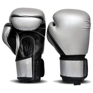 OEM Custom Manufactured Top Sale <b>Men</b> MMA Professional Boxing Gloves Breathable Genuine Leather Hook Loop Closure <b>Punching</b> - Product Image 3