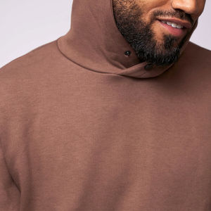 Vêtements pour hommes Grande taille Sweat à capuche de haute qualité Col à capuche lourd Design tendance Sweat à capuche surdimensionné - Product Image 5