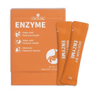 ผงวิตามินสำหรับสุนัขปราศจากกลูเตนปราศจากจีเอ็มโอปราศจากกลูเตน60กรัมอาหารเสริมดูแลสุขภาพสัตว์เลี้ยงสำหรับการสนับสนุนเอนไซม์เพื่อสุขภาพกระเพาะอาหาร - Product Image 1