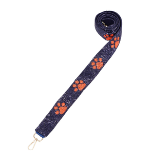 Sangle de sac à bandoulière réglable en perles multicolores avec broderie Design unique de sangle de sac à main en perles de rocaille de luxe - Product Image 6