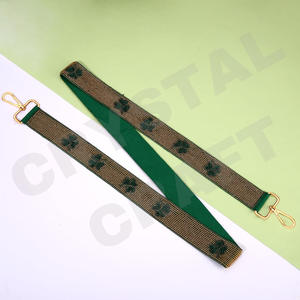 Fighting Illini personalizado oro blanco semilla bolsa de cuentas correas 'Hook Em Horns' accesorio de moda correa de monedero con cuentas - Product Image 5