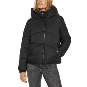 Veste d'hiver noire pour homme en duvet avec capuche en fourrure à bas prix Veste en duvet personnalisée pour homme et femme - Product Image 5