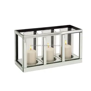 Алюминиевая металлическая зеркальная полированная подставка для свечи, наиболее продаваемая полированная