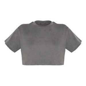 T-shirt court imprimé pour femme avec manches régulières - Product Image 1