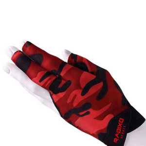 Pool <b>Gloves</b> with Hand Grips New Arrival Breathable <b>Snooker</b> <b>Gloves</b> Best Quality Customized 3 Finger Non-Slip <b>Snooker</b> - Product Image 6
