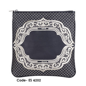 Israel Art Judaica Genuine Leather Tallit Tefillin <b>Bags</b> <b>Gold</b> Zari Machine & <b>Hand</b> Embroidery Velvet Lining Premium Wholesale Bulk - Product Image 4