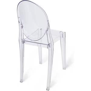 Set di 4 Sedie Moderne Trasparenti Impilabili Design Ghost per Sala da Pranzo, Ristorante ed Eventi - Product Image 4