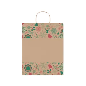 Grand sac en papier promotionnel durable BAO pour cadeaux et merchandising - Product Image 2