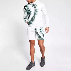 Sleek Athletic 100 Percent Cotton Gym Fitness Sets Hoodies And <b>Shorts</b> Set Mens Comfortable <b>Sweatshirt</b> With Full <b>Sleeves</b> Winter - Product Image 6