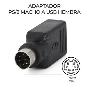 Brand New PS2 Male USB Female <b>Adapter</b> PC Material <b>Power</b> Supply Converter for Gaming Camera Mobile Phone LED Direct Current - Product Image 3