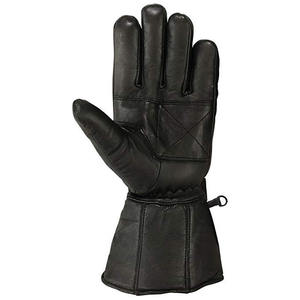 Gants de moto en cuir de chèvre de haute qualité pour hommes, protection intégrale des doigts et des articulations, antichoc, pour la conduite, OEM - Product Image 2