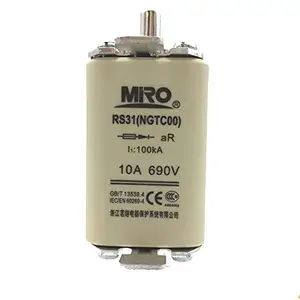 MRO RS31 NGTC00 aR 10A 16A 20A 25A 32A 40A 50A 63A 80A 100A 125A 150A 160A 690V 3NE80 Fusible en forme de couteau