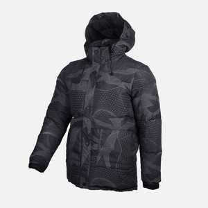 Navigate Phungphuk Chaqueta de invierno reversible de talla grande impermeable con capucha Cierre de cremallera Logo Imprimir Decoración Estilo FXDD - Product Image 2