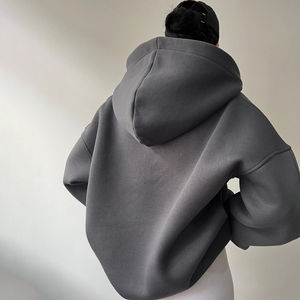 Sudaderas elegantes para mujer para 2025 Chic Oversized Cotton Activewear Sudaderas con capucha casuales elegantes disponibles para la compra - Product Image 5