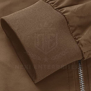 Blouson bombardier style et logo personnalisés sur les hommes blouson bombardier de haute qualité grande taille - Product Image 4