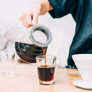 HARIO Coffee Pot Glass Carafe Coffee Server Size 02 600ml V-60 Heat Proof Durable <b>Pitcher</b> Pot - Product Image 5