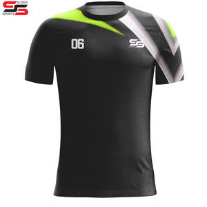 Precio razonable personalizado nuevo modelo hombres sublimación impresa en blanco camiseta de fútbol uniforme camiseta de fútbol con pantalones cortos a juego - Product Image 1