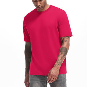 T-shirt de luxe haute qualité 100% coton 250gsm t-shirts 19 couleurs hommes femmes personnalisable blanc décontracté T-shirt hommes T-shirt pk - Product Image 1