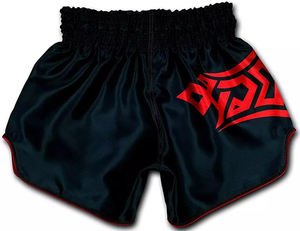 Shorts d'entraînement MMA personnalisés avec logo imprimé, respirants, extensibles, légers, à séchage rapide, en polyester/spandex, motif uni décontracté pour hommes - Product Image 2