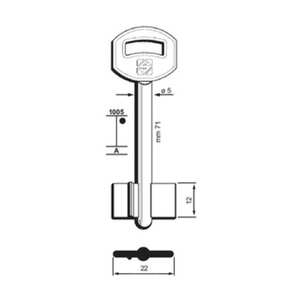 Chiavi Silca D.Mappa Art. 5cpr1 Olc Gr.18 - Product Image 1