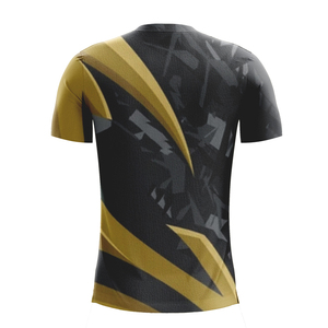 Men's Comfortable Fit Light Weight Short Sleeve Soccer Jersey <b>Sale</b> Custom Sublimation Print OEM Service Automated Cutting - Product Image 6