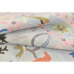 OEM Tapis floral ethnique Base riche Tapis en laine tissé moderne pour la chambre à coucher Décoration intérieure et réchauffement - Product Image 5