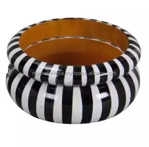 Handmade Fashion for <b>Bracelet</b> High Quality Artificial Mother <b>Pearl</b> Wooden Bamboo Shell Horn Bone Resin Other Fashionable Bangles - Product Image 2