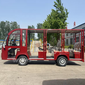 Voiture de tourisme électrique de couleur personnalisée voiture de golf véhicule de ville navette touristique mini voiture 60V 100AH batterie 8-23 sièges - Product Image 2