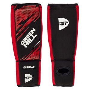 Protector de empeine GREEN HILL SHIN IMMAF Rojo para Artes Marciales - Product Image 4