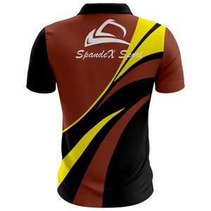 Personalizado sublimado para hombre para la camisa de polo de tacto suave de punto uniforme deportivo de ajuste suelto camisa de golf ajustada regular - Product Image 2