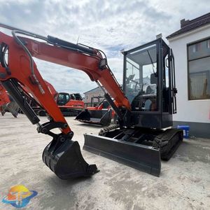 Mini-excavatrice YANMAR d'occasion 8 tonnes sur chenilles avec moteur, boîte de vitesses, pompe à engrenages, roulement, prix avantageux - Product Image 1