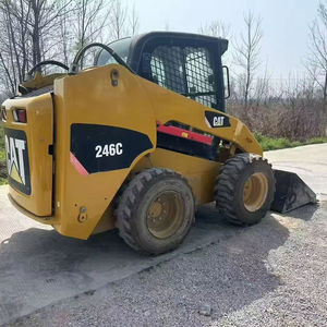 Premium Quality High Efficiency Caterpillar 246 Skid <b>Steer</b> Loader Used Strong <b>Power</b> for Construction Farming 2 Ton Rated Load - Product Image 3