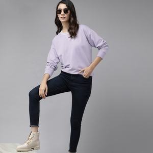 Sudaderas Extra Grandes de Alta Calidad para Mujer, Impresión Digital, 100% Algodón, Felpa Ecológica, Fabricación OEM, Sudaderas con Capucha Lisas en la Parte Delantera - Product Image 4